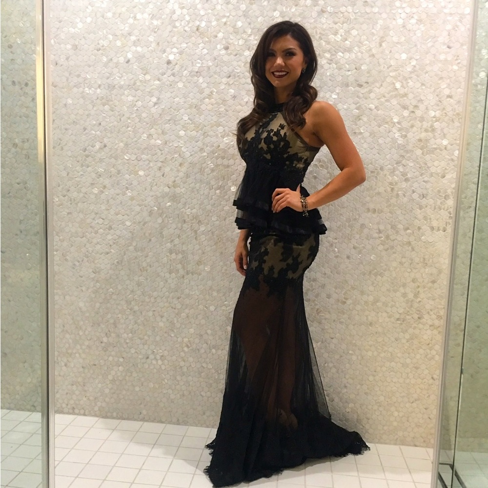 Tony Bowls evening gown
